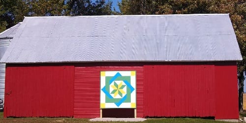 Nick & Nancy Meier | Black Hawk County Barn Quilts | Harvest Blessings | Cedar Falls, Iowa