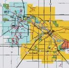 Tourism Points of Interest Metro Map | Cedar Falls and Waterloo, Iowa