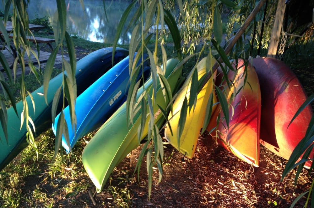 Kayaking in the Cedar Valley